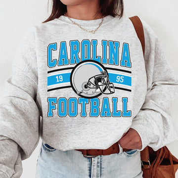 Unisex Carolina football vintage crewneck sweatshirt for men and women