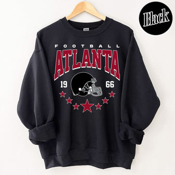 Unisex Atlanta football vintage crewneck sweatshirt for men and women