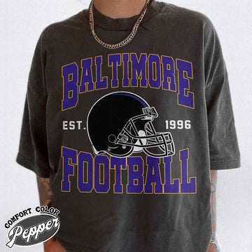 Unisex Baltimore football vintage t-shirt for men and women