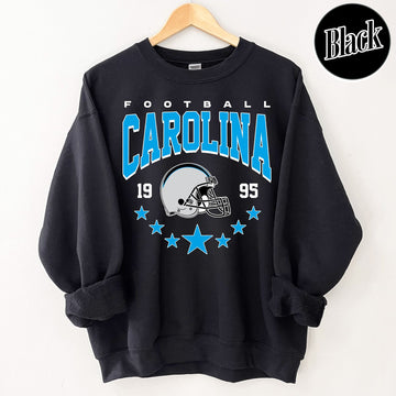 Unisex Carolina football vintage crewneck sweatshirt for men and women