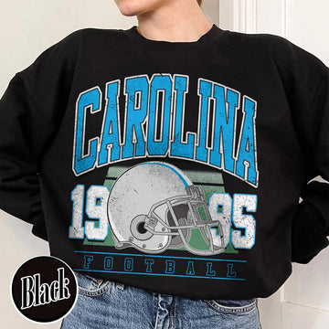 Unisex Carolina football vintage crewneck sweatshirt for men and women