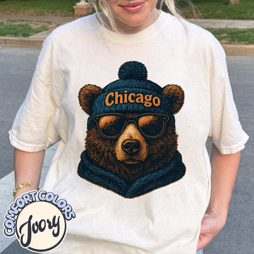 Unisex Chicago football vintage t-shirt for men and women