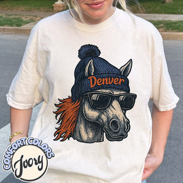 Unisex Denver football vintage t-shirt for men and women