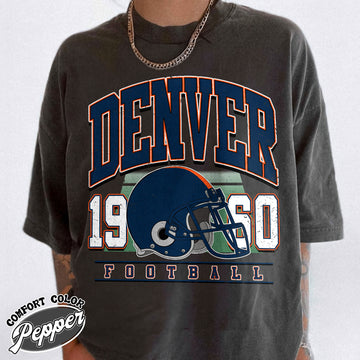 Unisex Denver football vintage t-shirt for men and women