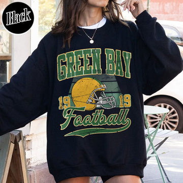 Unisex Green Bay football vintage crewneck sweatshirt for men and women