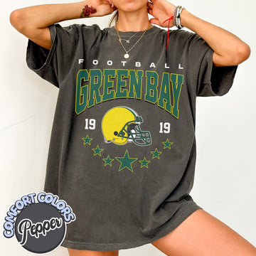 Unisex Green Bay football vintage t-shirt for men and women