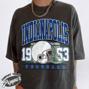 Unisex Indianapolis football vintage t-shirt for men and women