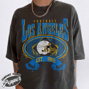 Unisex Los Angeles football vintage t-shirt for men and women