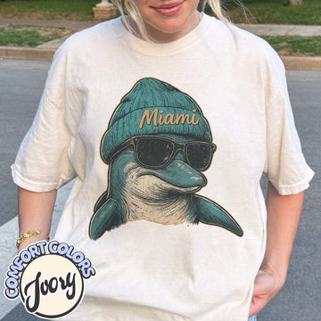 Unisex Miami football vintage t-shirt for men and women