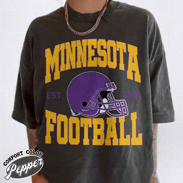 Unisex Minnesota football vintage t-shirt for men and women
