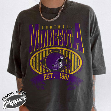 Unisex Minnesota football vintage t-shirt for men and women