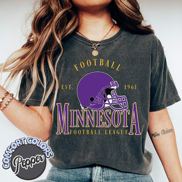 Unisex Minnesota football vintage t-shirt for men and women