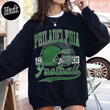 Unisex Philadelphia football vintage crewneck sweatshirt for men and women