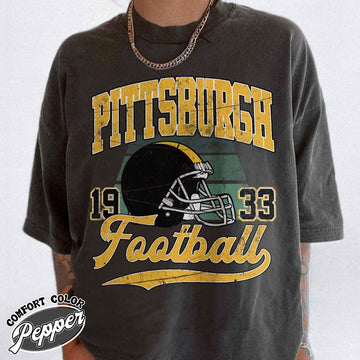 Unisex Pittsburgh football vintage t-shirt for men and women