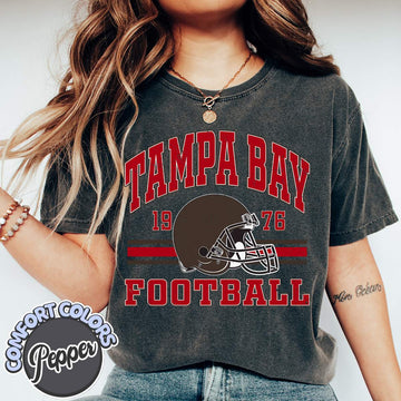 Unisex Tampa Bay football vintage t-shirt for men and women