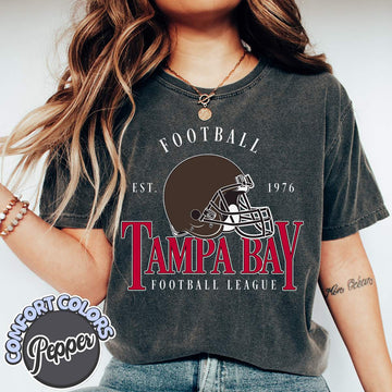 Unisex Tampa Bay football vintage t-shirt for men and women