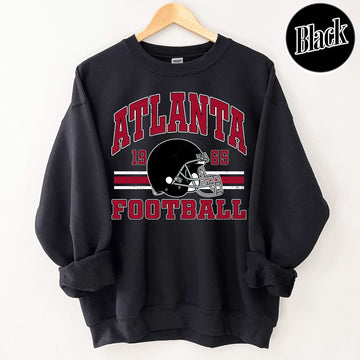Unisex Atlanta football vintage crewneck sweatshirt for men and women