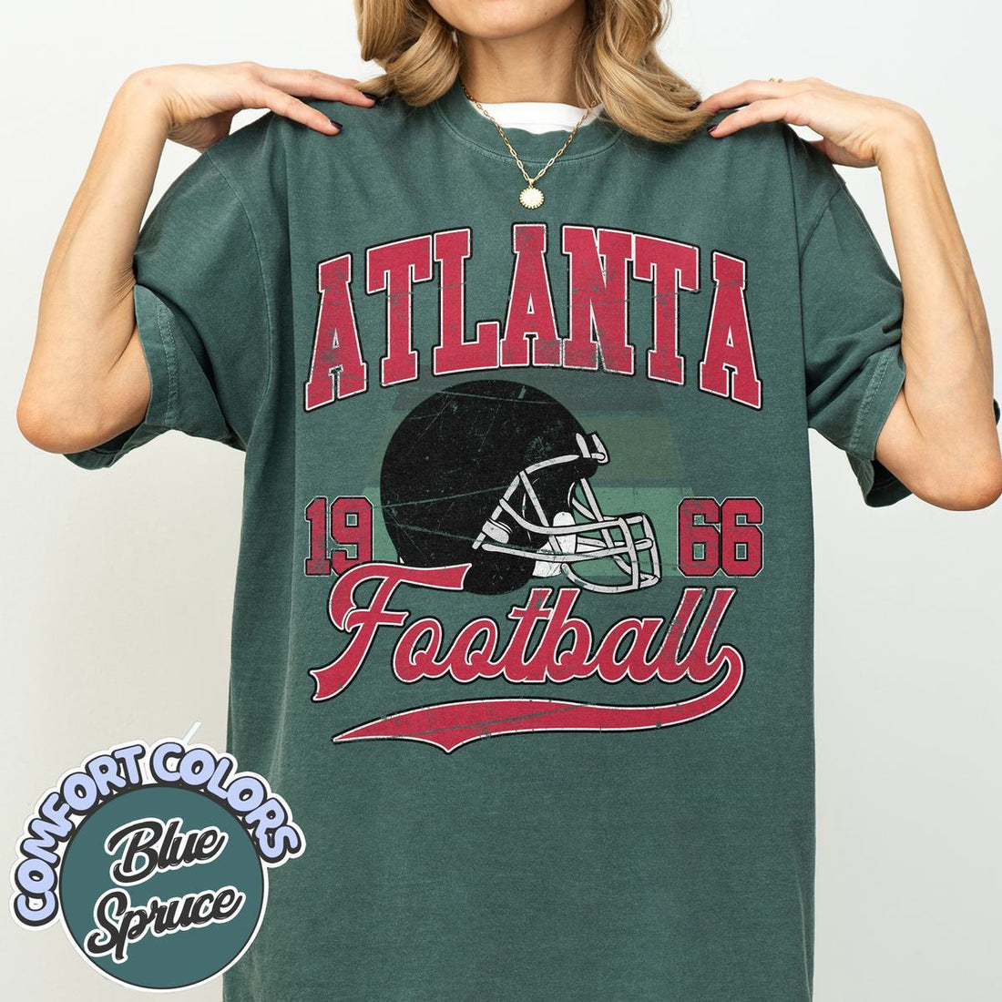 Unisex Atlanta football vintage t-shirt for men and women