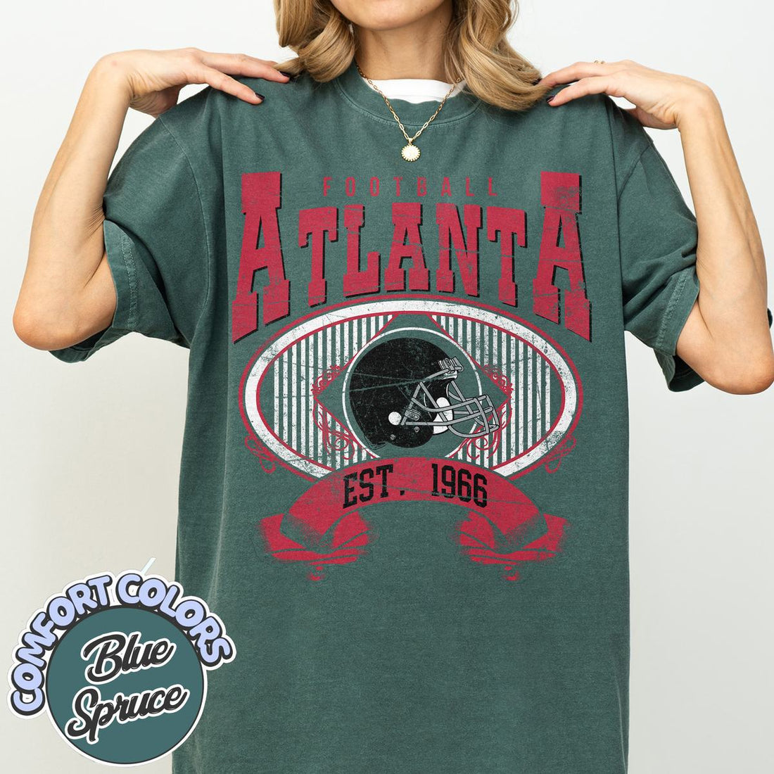 Unisex Atlanta football vintage t-shirt for men and women