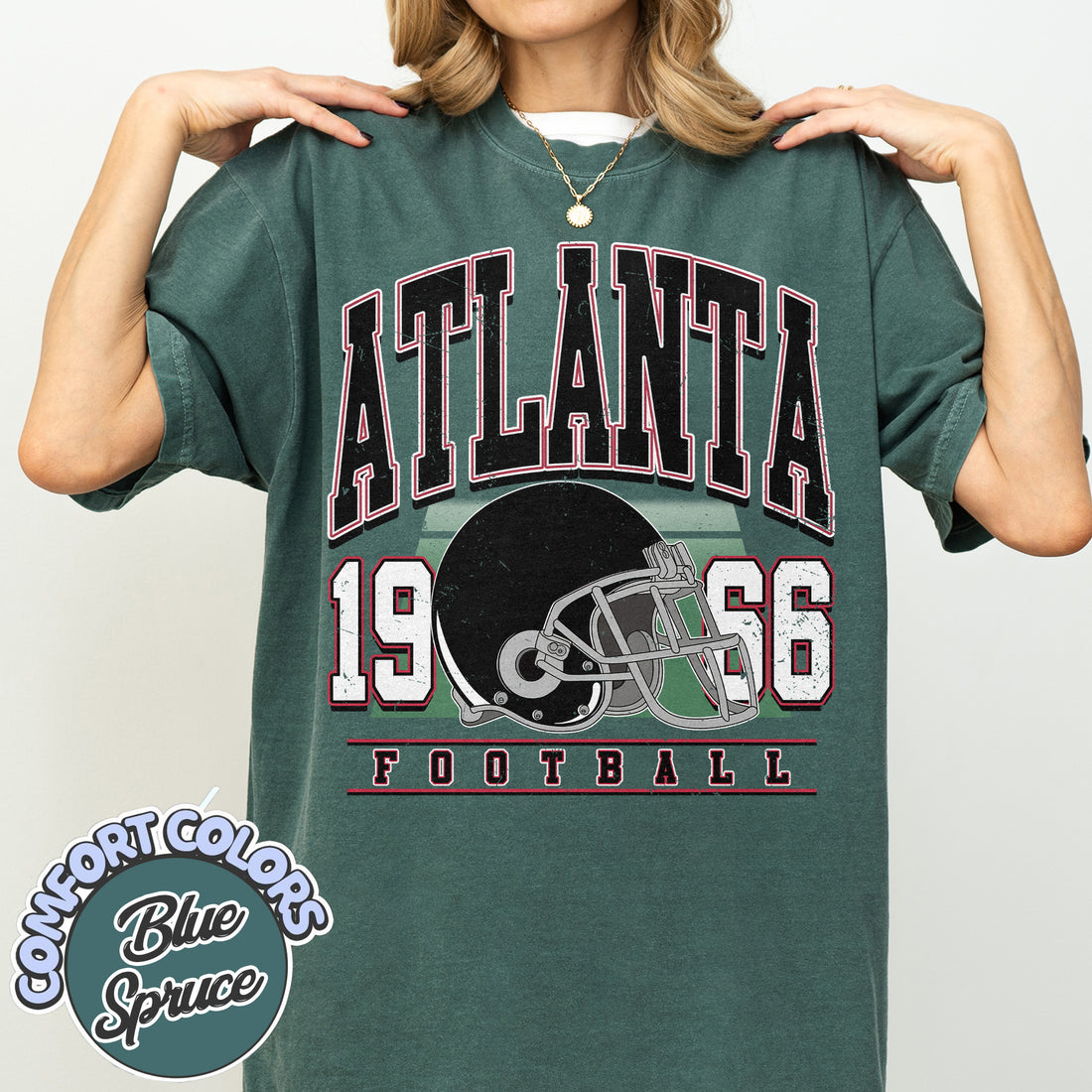 Unisex Atlanta football vintage t-shirt for men and women