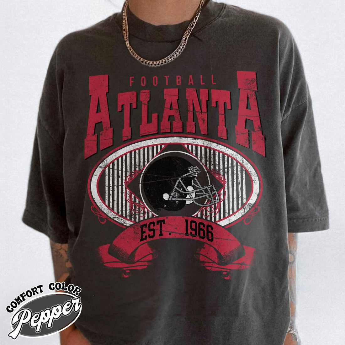 Unisex Atlanta football vintage t-shirt for men and women