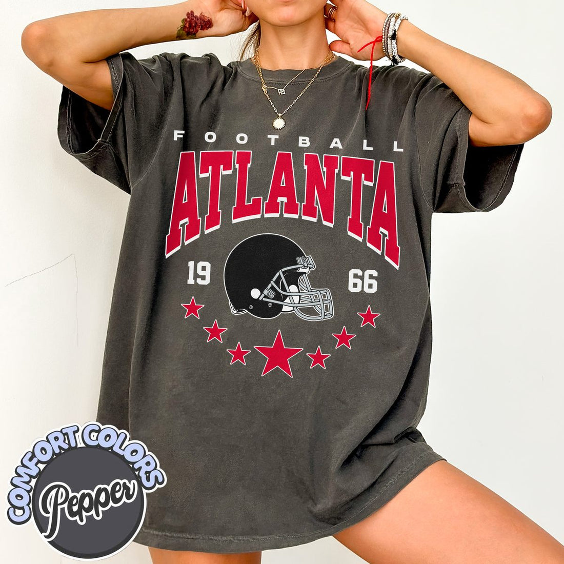 Unisex Atlanta football vintage t-shirt for men and women