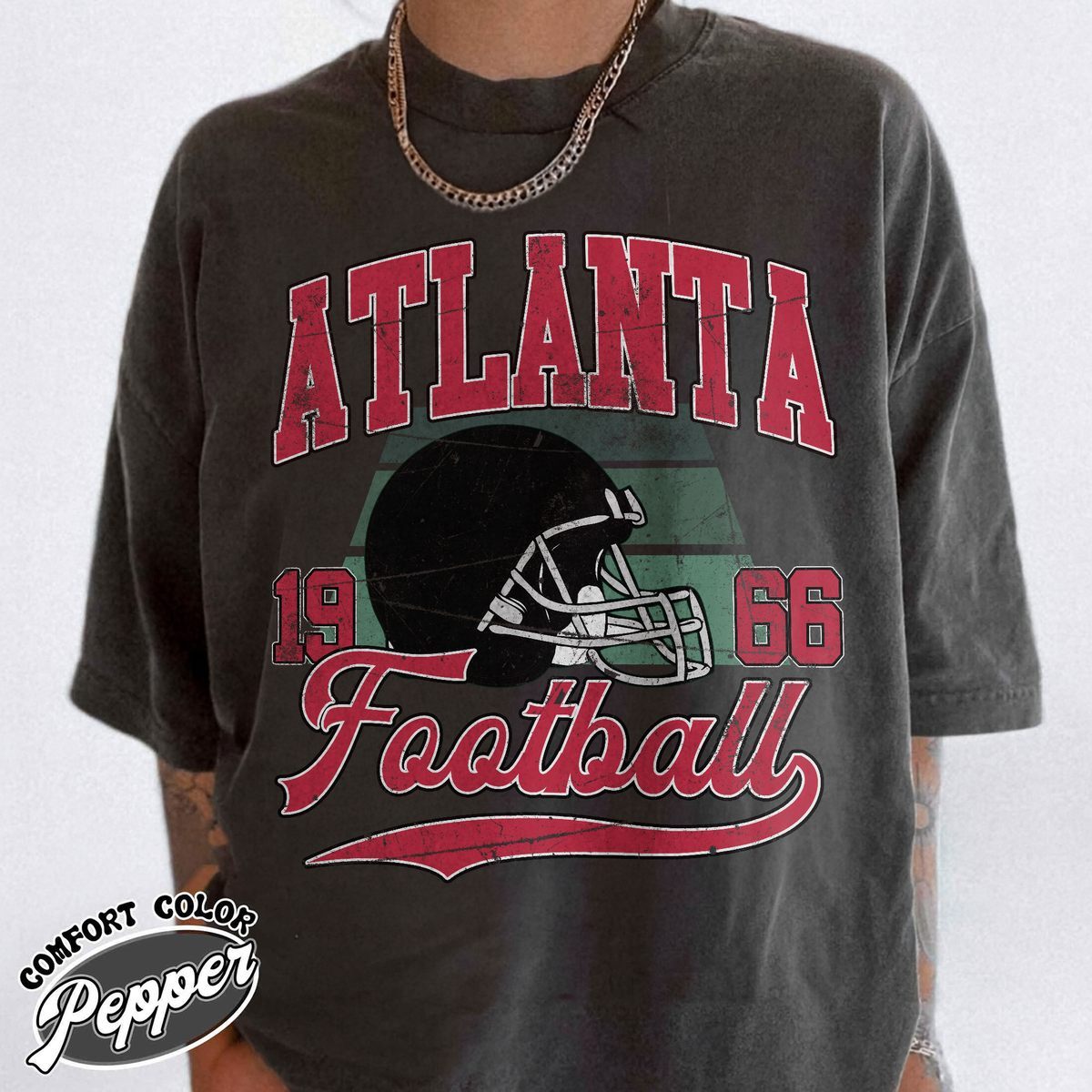 Unisex Atlanta football vintage t-shirt for men and women