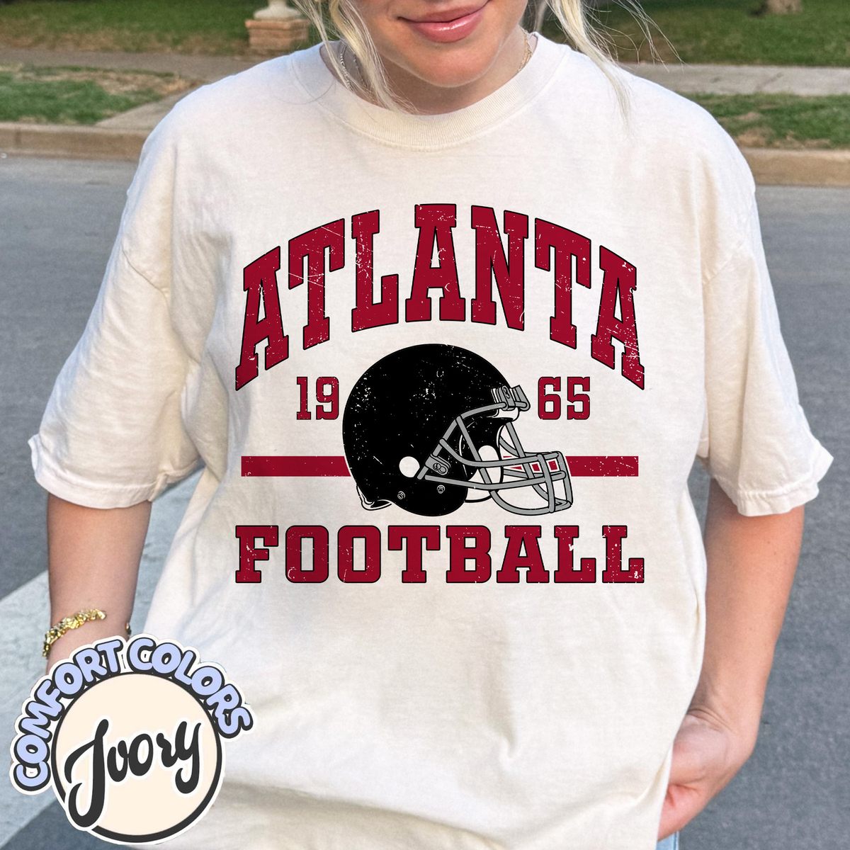 Unisex Atlanta football vintage t-shirt for men and women
