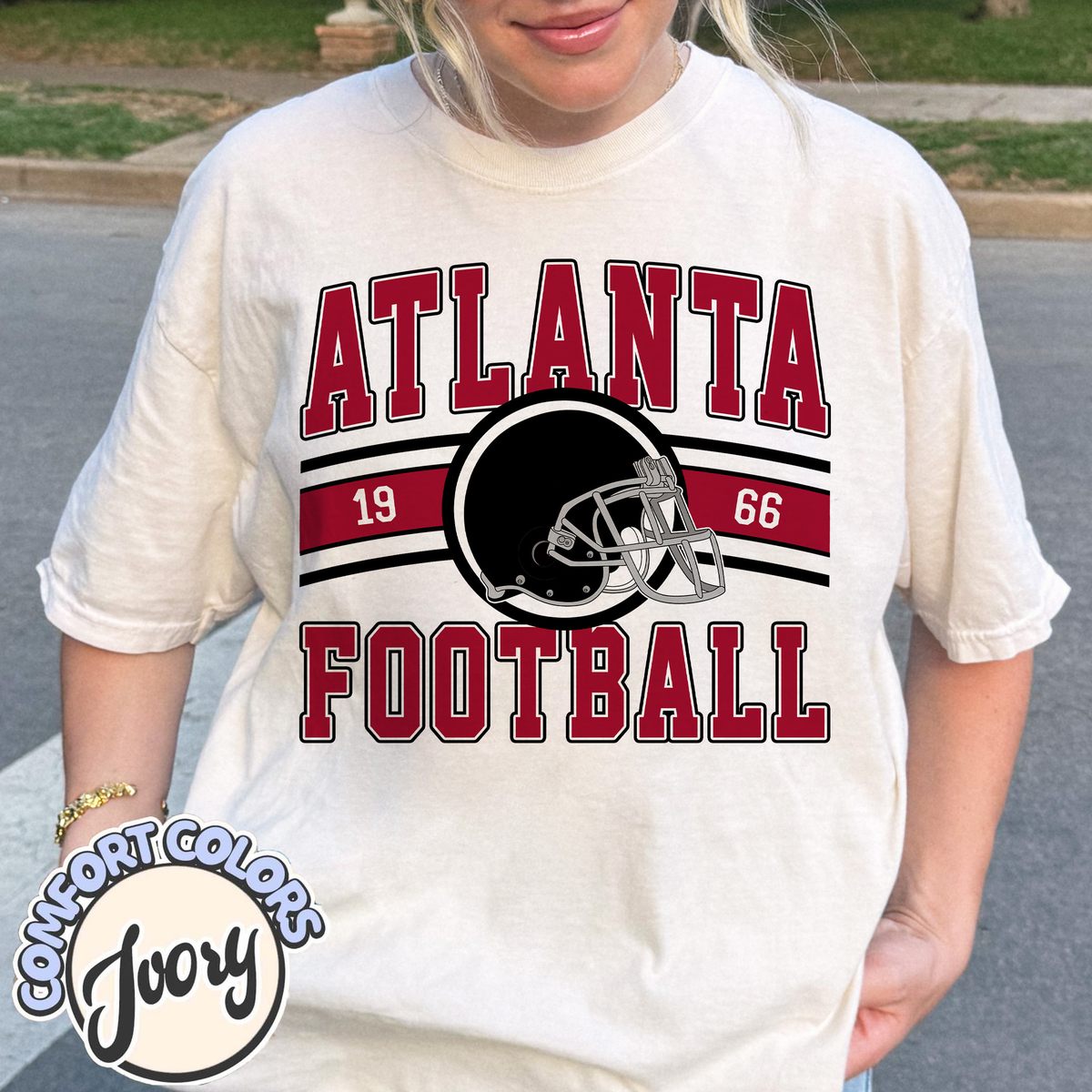 Unisex Atlanta football vintage t-shirt for men and women
