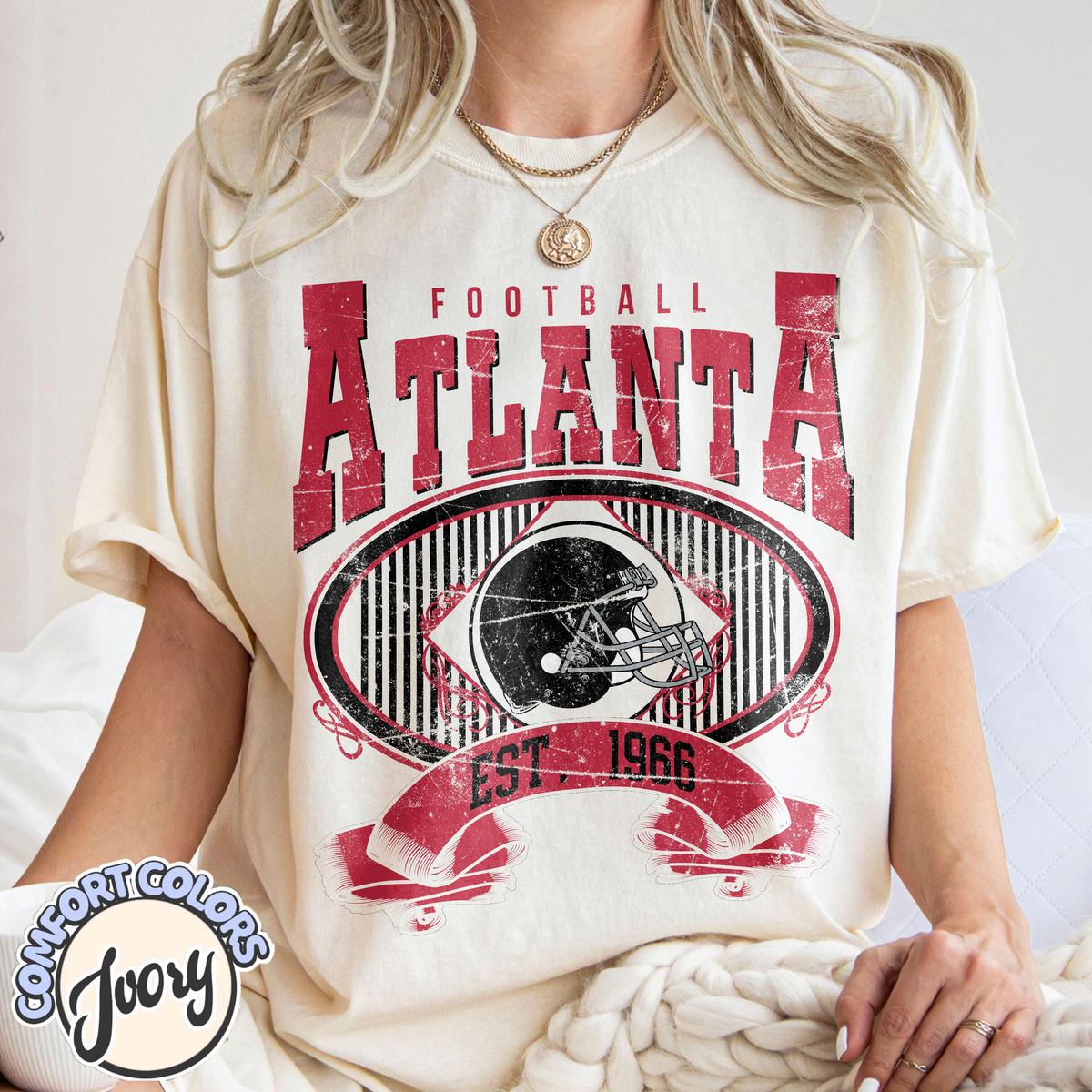 Unisex Atlanta football vintage t-shirt for men and women