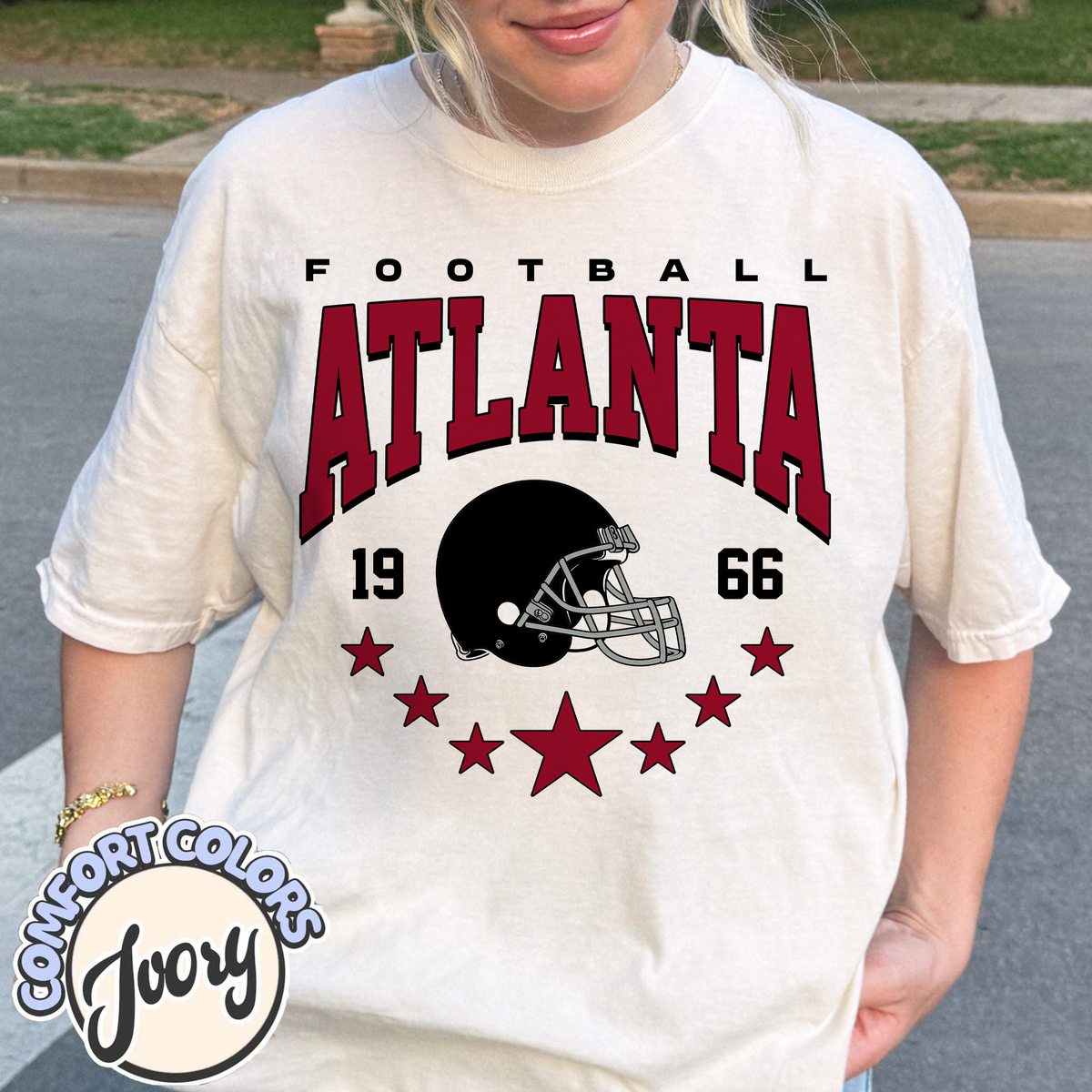 Unisex Atlanta football vintage t-shirt for men and women
