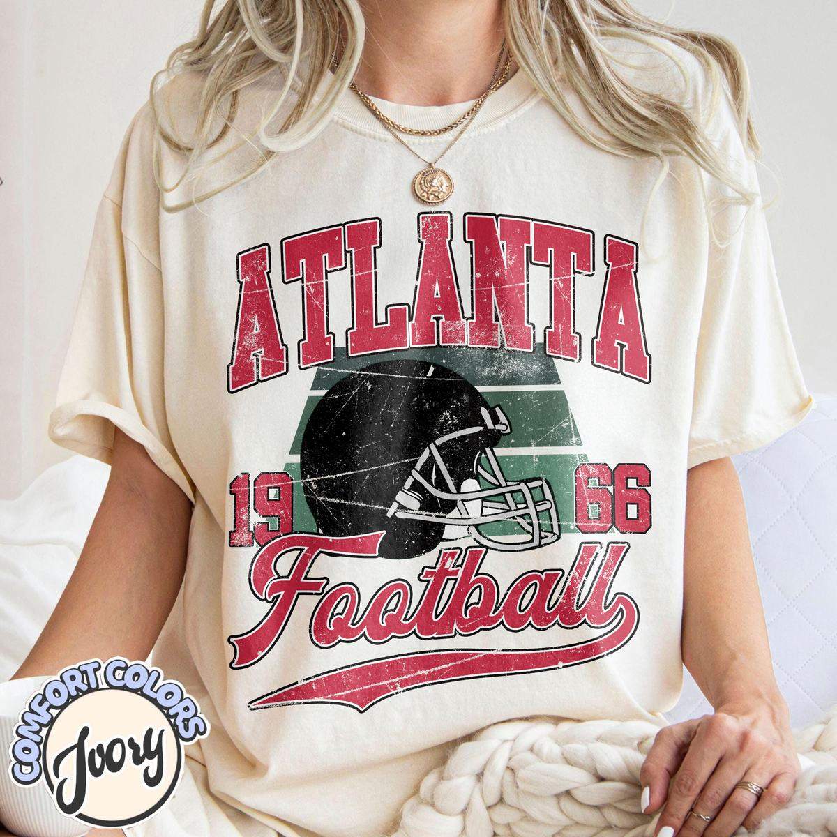 Unisex Atlanta football vintage t-shirt for men and women