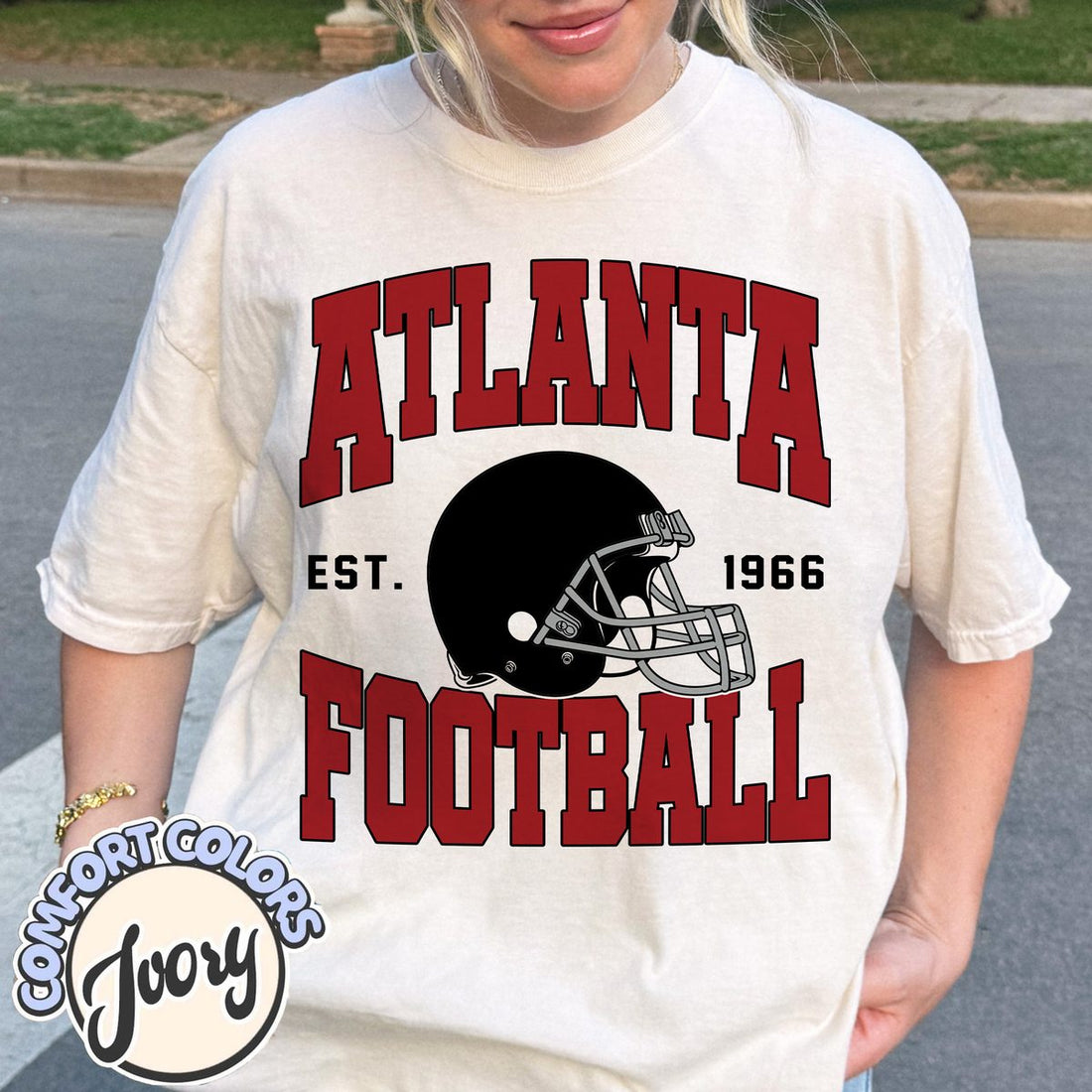 Unisex Atlanta football vintage t-shirt for men and women