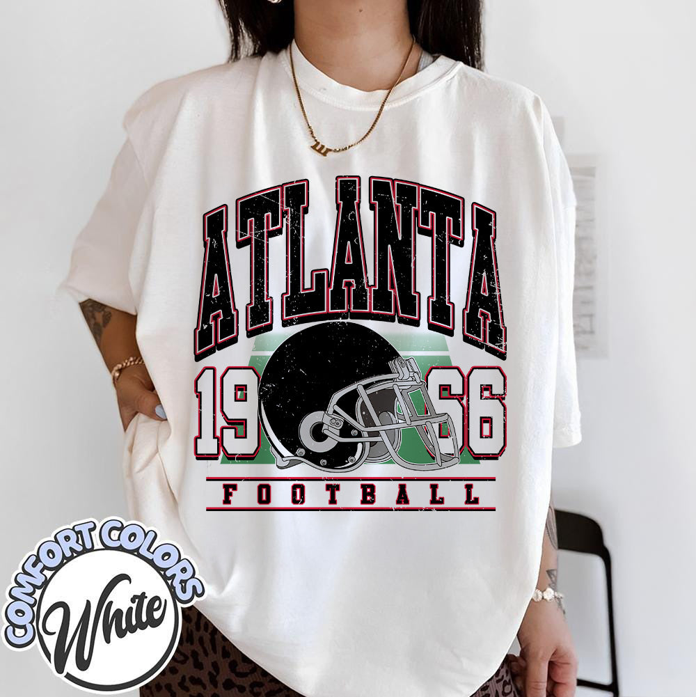 Unisex Atlanta football vintage t-shirt for men and women