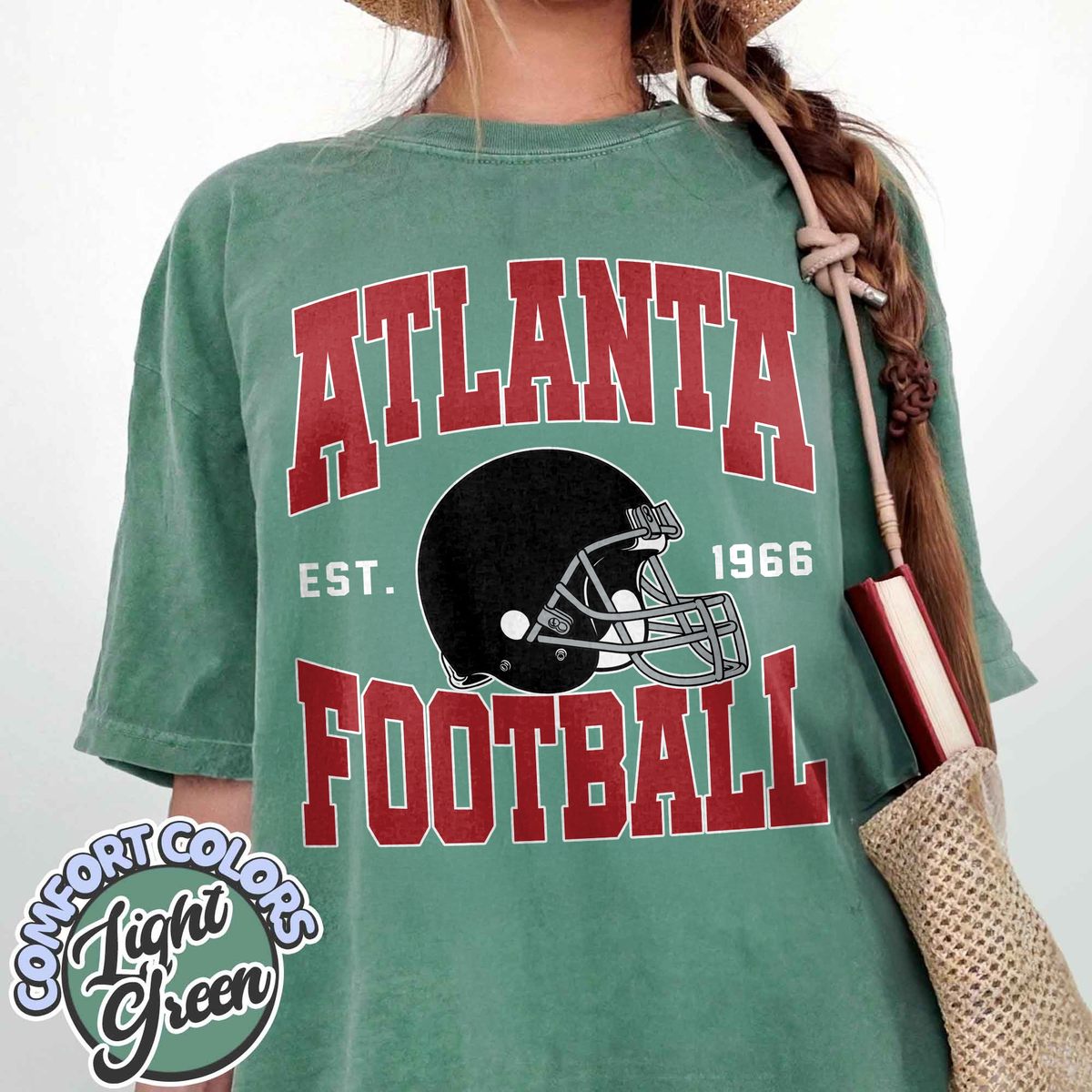 Unisex Atlanta football vintage t-shirt for men and women