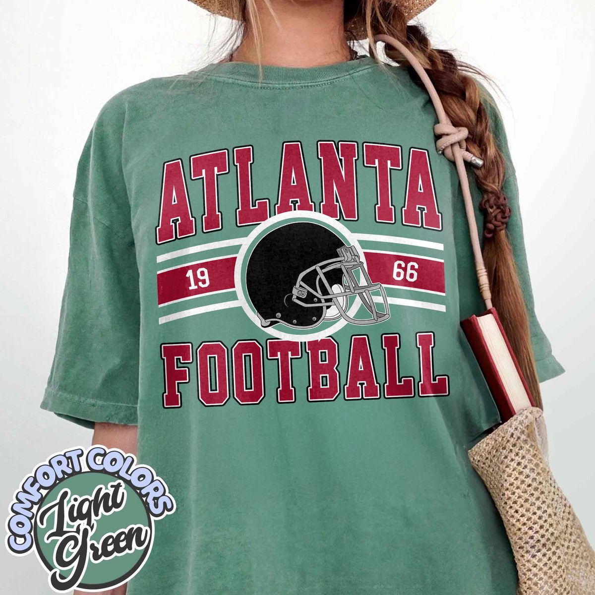 Unisex Atlanta football vintage t-shirt for men and women