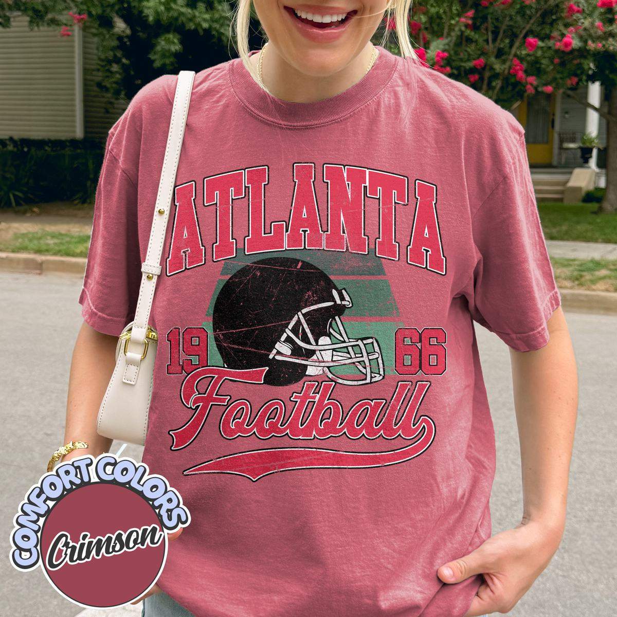 Unisex Atlanta football vintage t-shirt for men and women