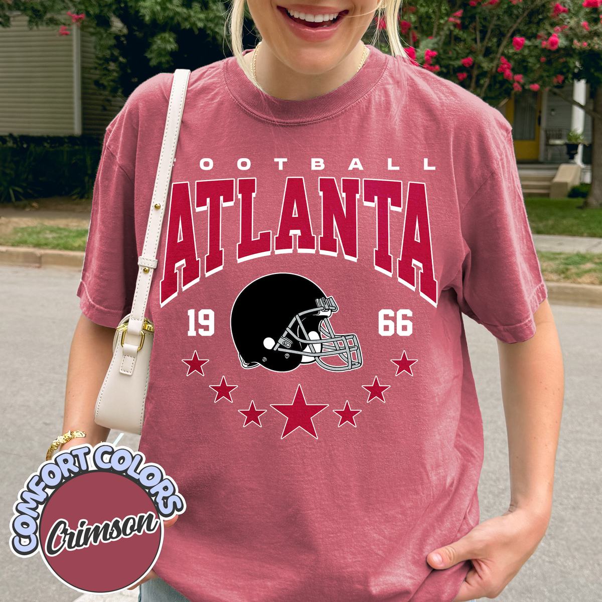Unisex Atlanta football vintage t-shirt for men and women