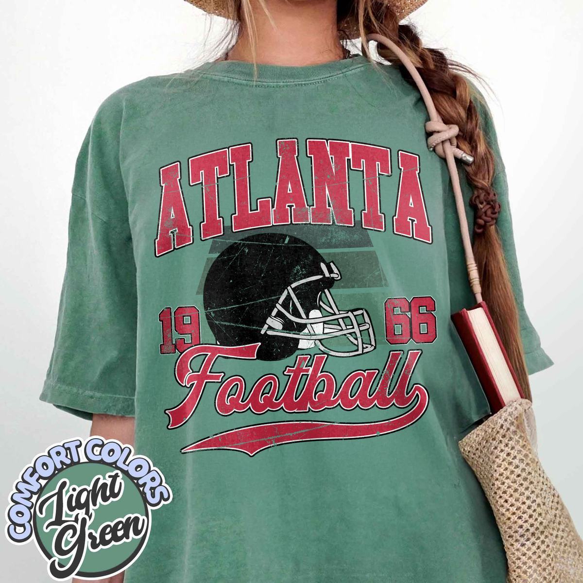 Unisex Atlanta football vintage t-shirt for men and women