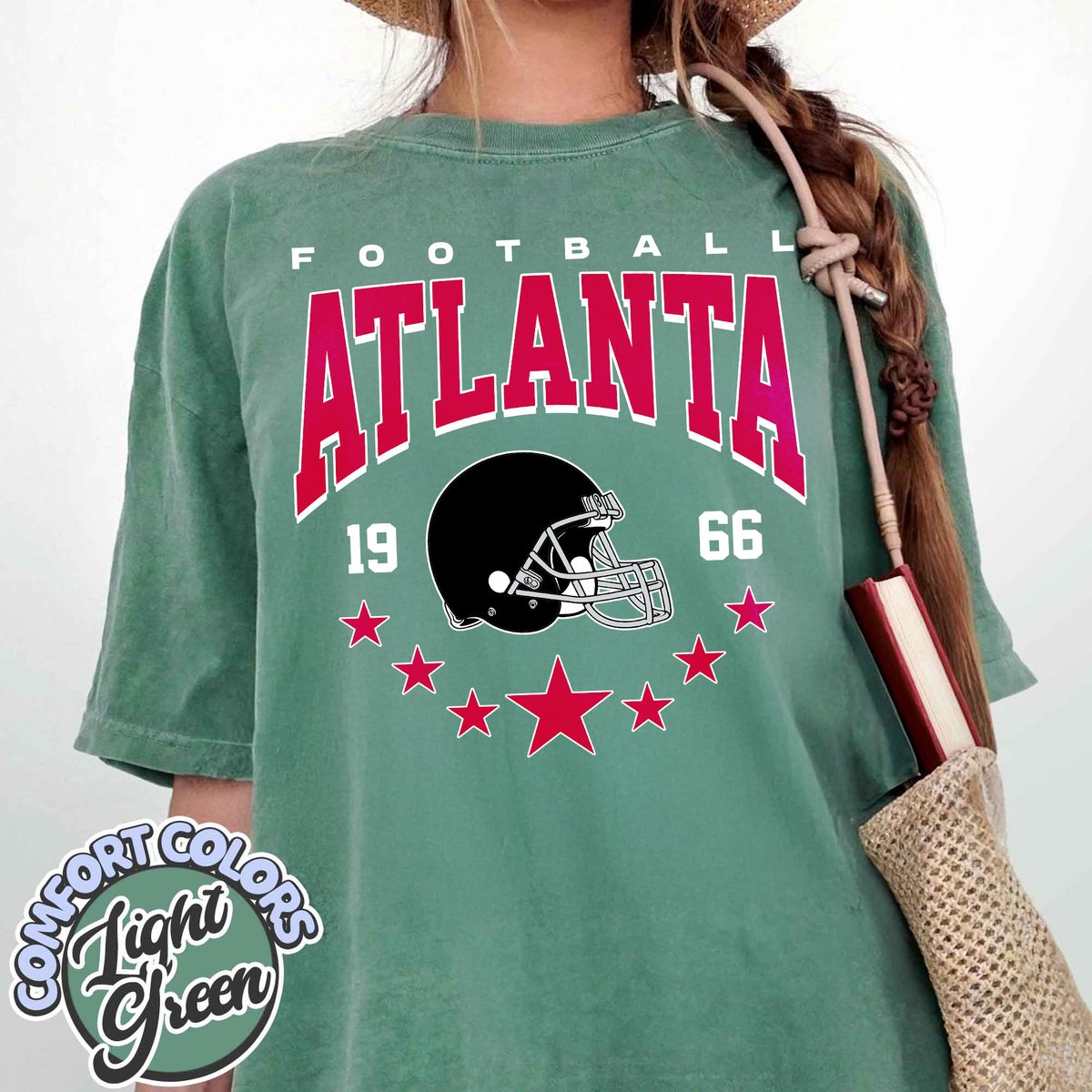 Unisex Atlanta football vintage t-shirt for men and women