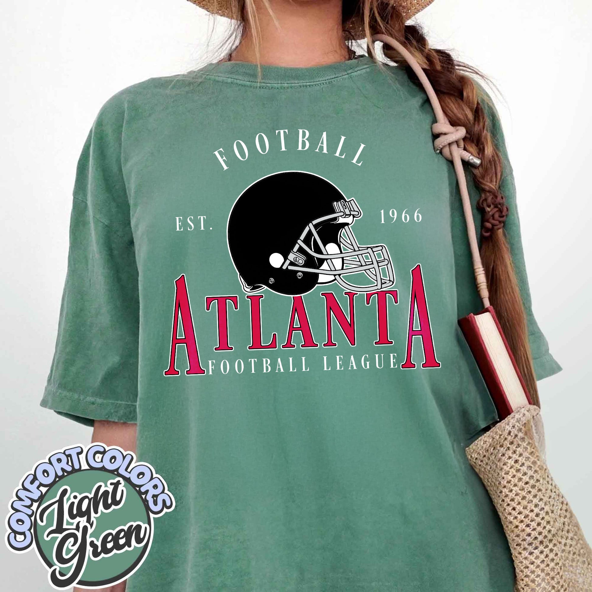 Unisex Atlanta football vintage t-shirt for men and women