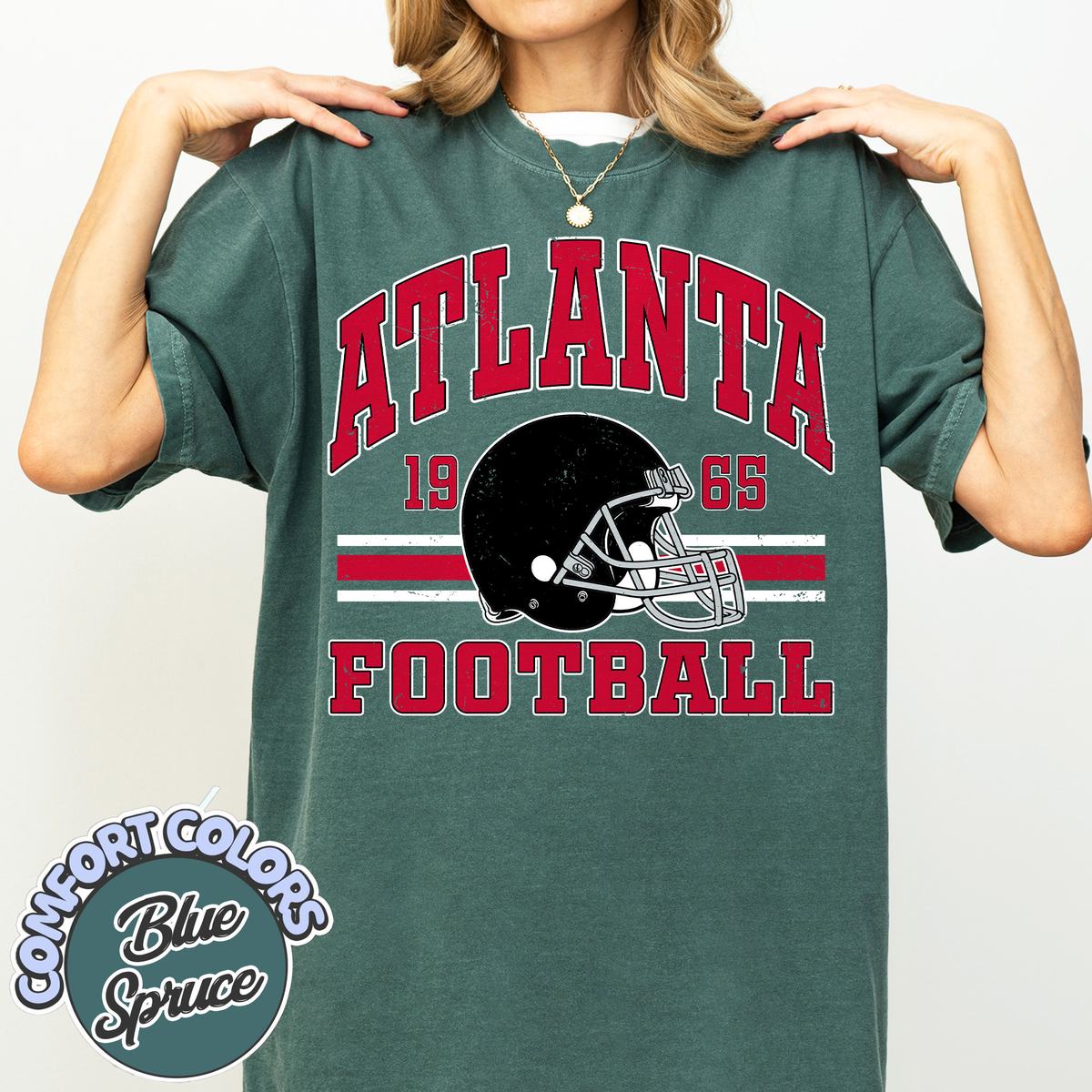 Unisex Atlanta football vintage t-shirt for men and women