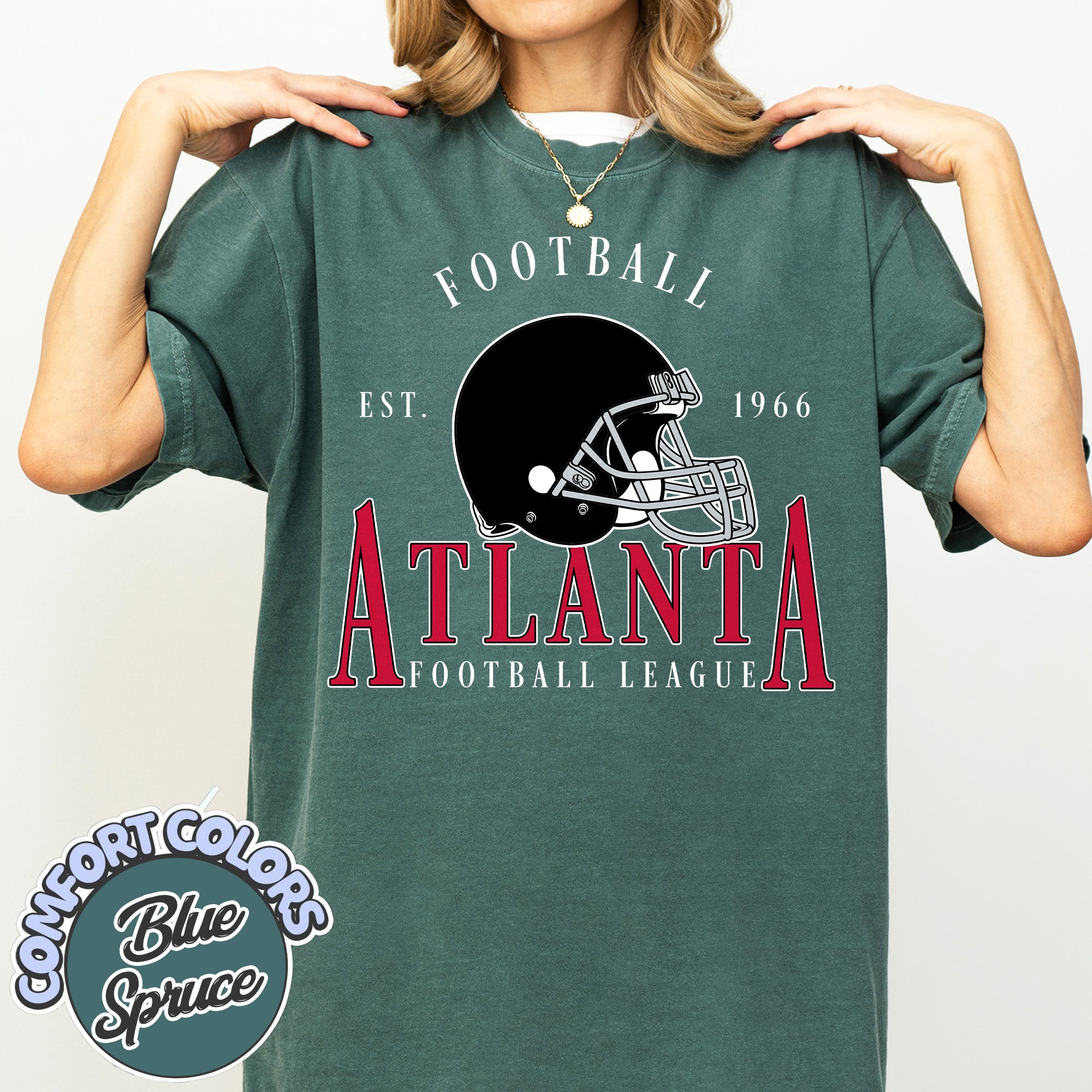 Unisex Atlanta football vintage t-shirt for men and women
