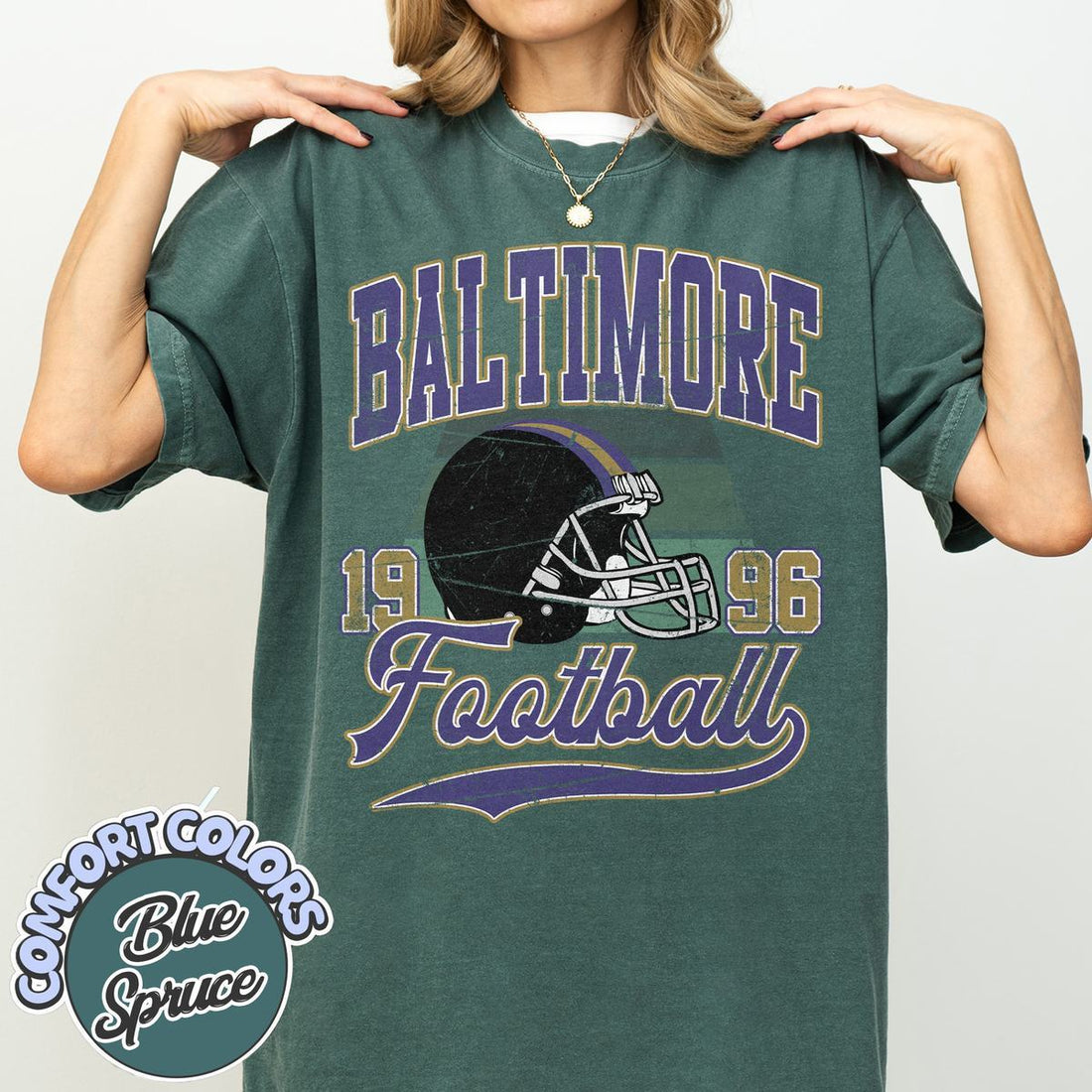Unisex Baltimore football vintage t-shirt for men and women