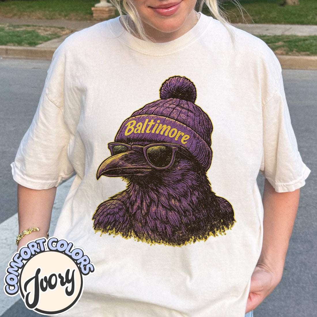 Unisex Baltimore football vintage t-shirt for men and women