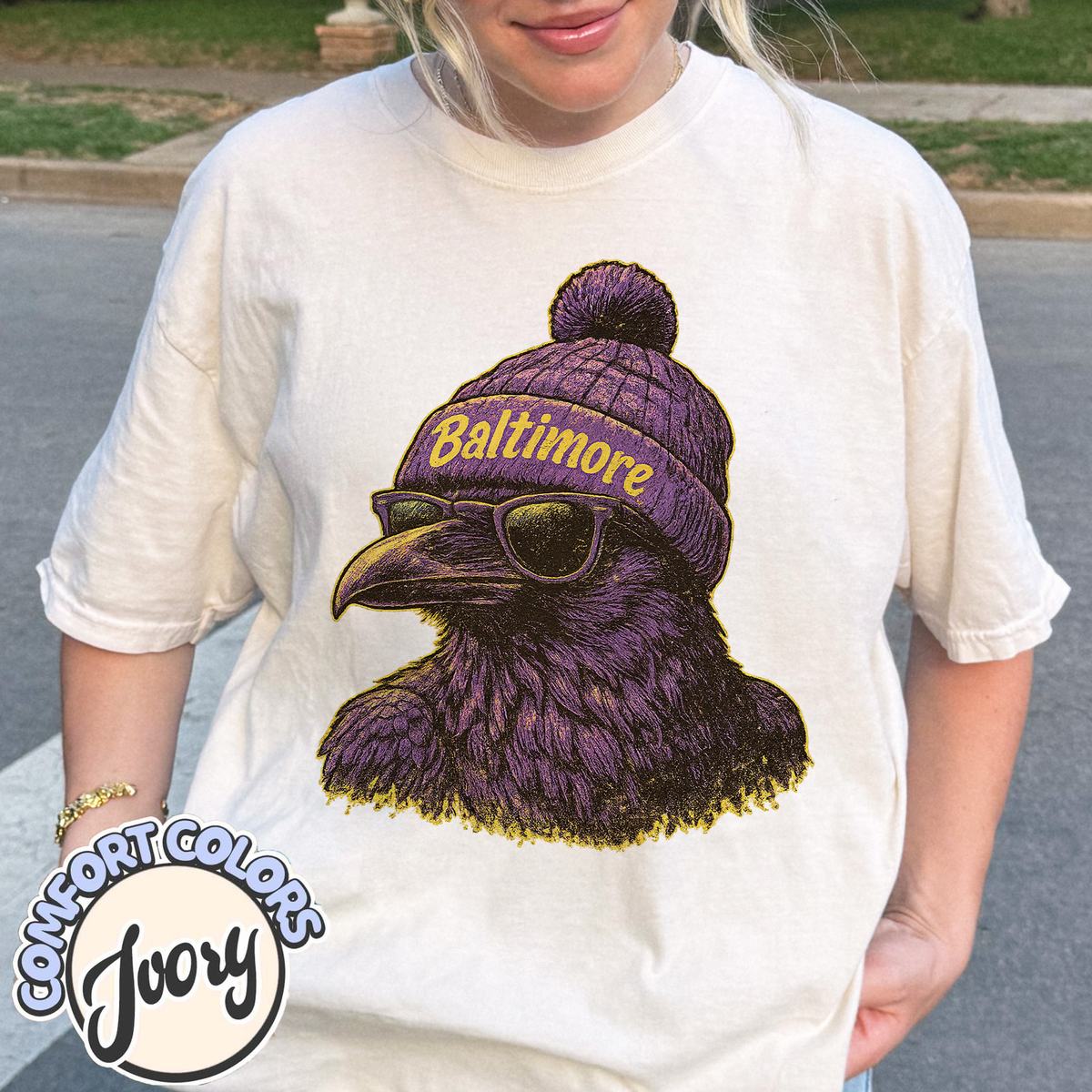 Unisex Baltimore football vintage t-shirt for men and women