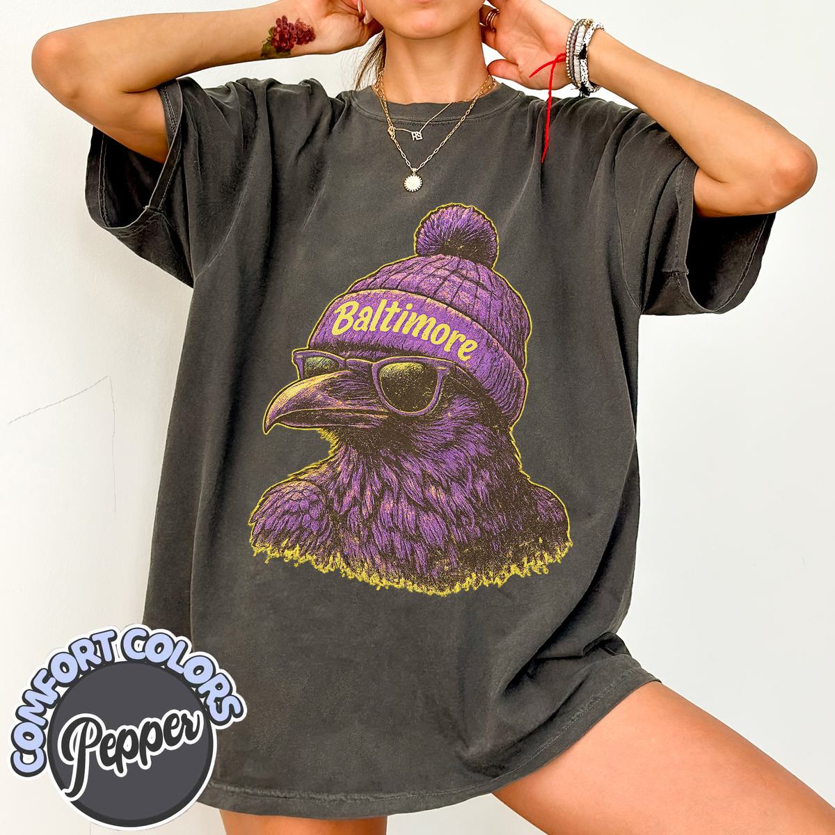 Unisex Baltimore football vintage t-shirt for men and women