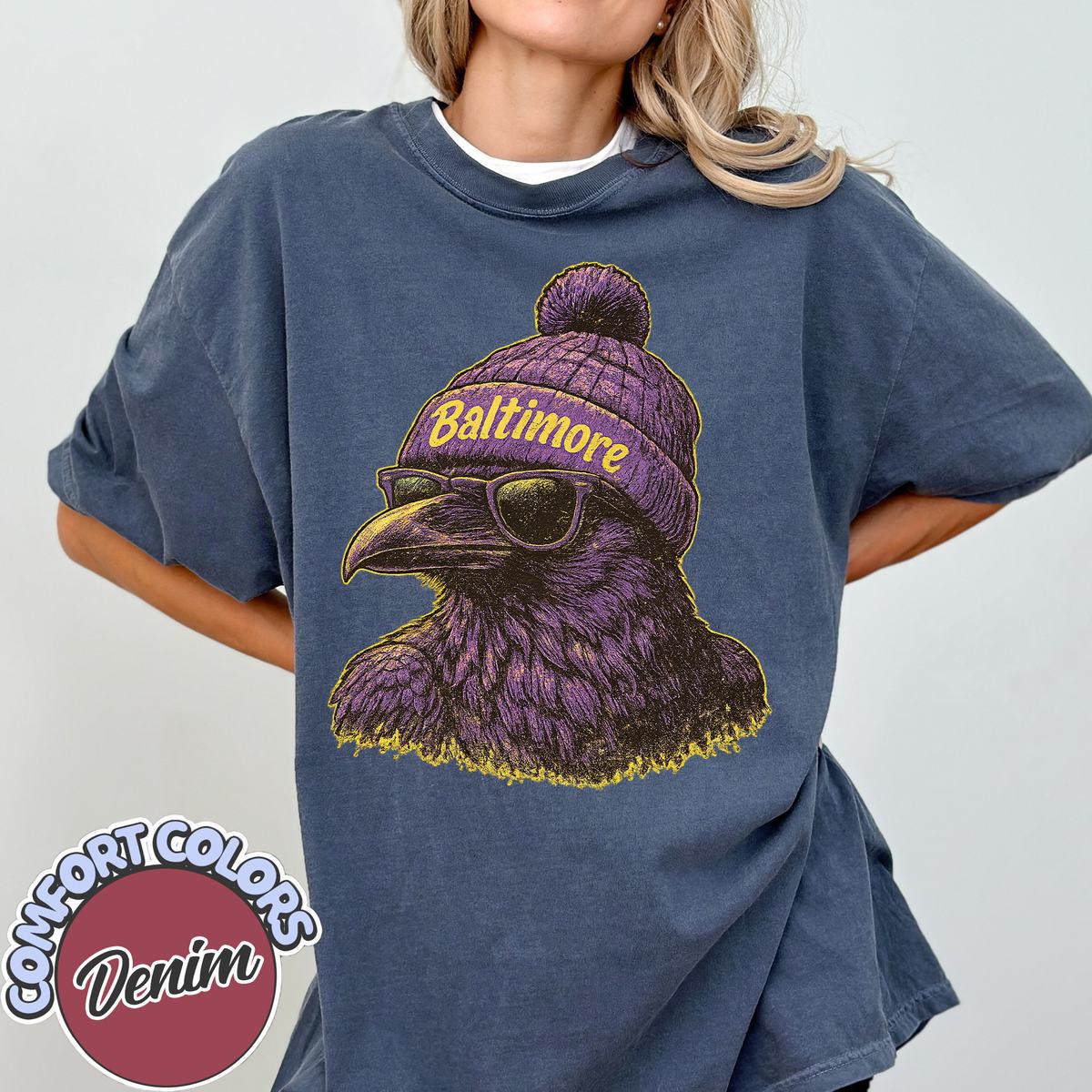 Unisex Baltimore football vintage t-shirt for men and women