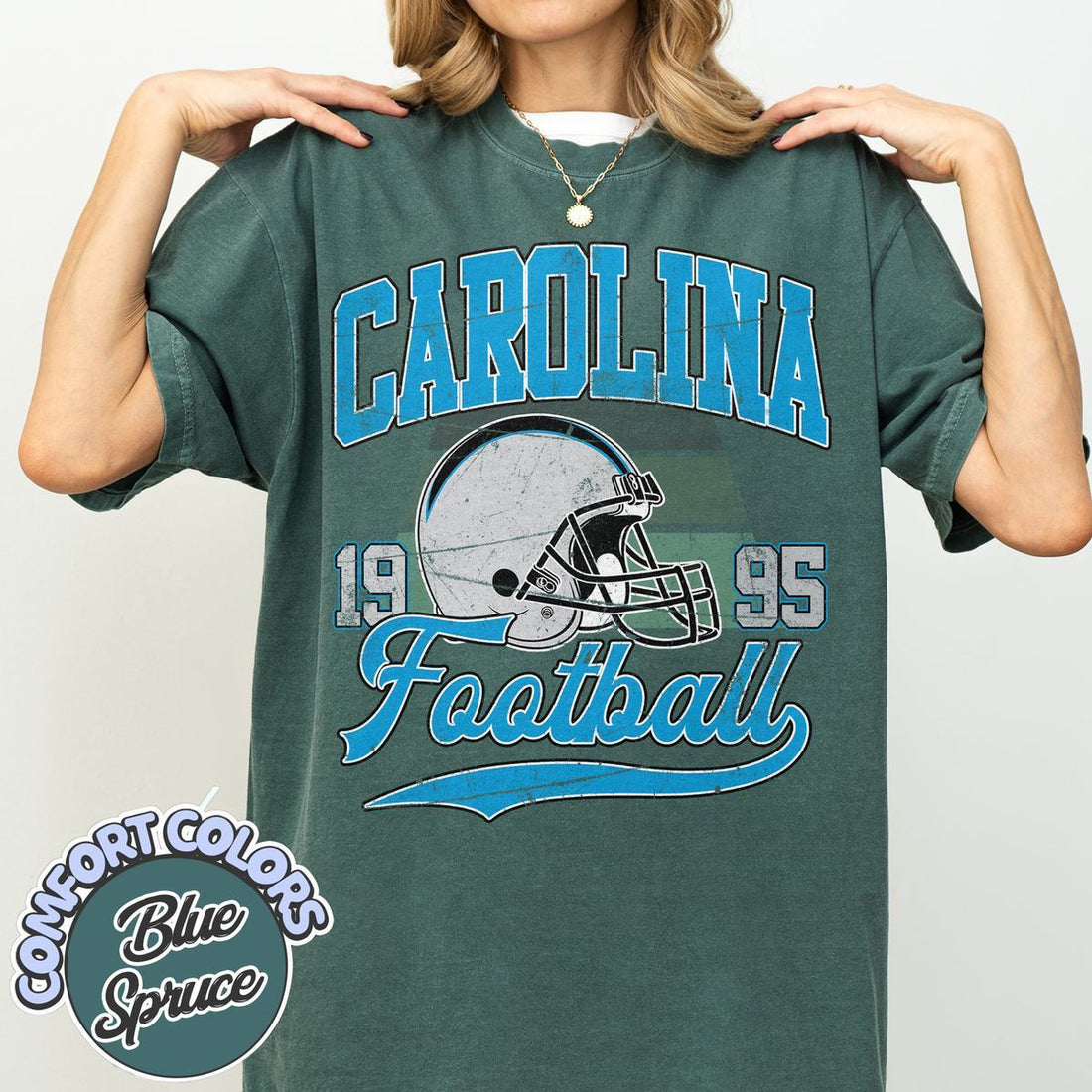 Unisex Carolina football vintage t-shirt for men and women