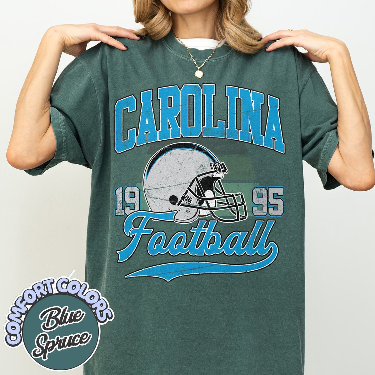 Unisex Carolina football vintage t-shirt for men and women